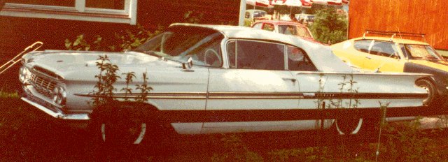 Chevrolet Impala 59 Sveriges snyggaste bil 1979 har visserligen inte 
